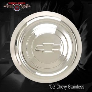 Wheelsmith 52 Chevy Stainless Steel Wheel Hub Caps and Accessories